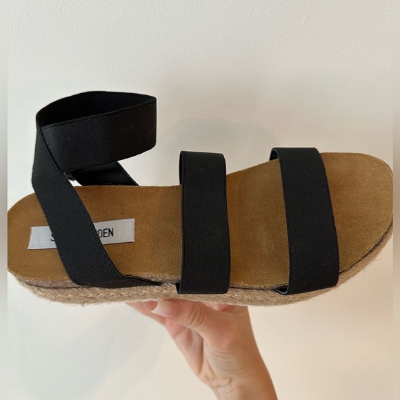 Kimmie black platform sandals - Picture 3 of 4